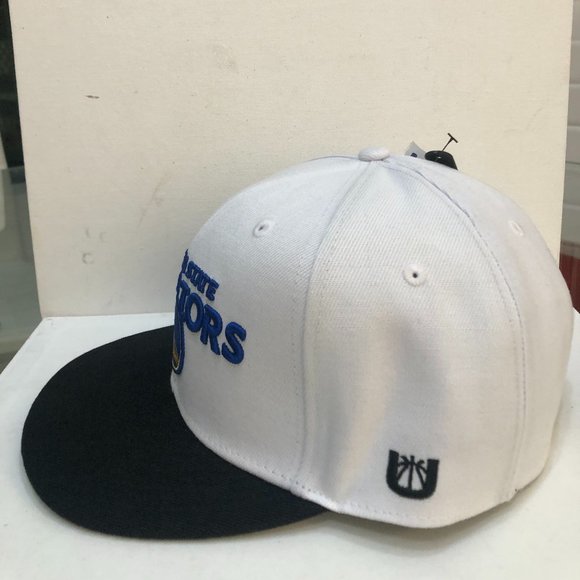 Golden State Warriors Men's Ultra Game Snapback Cap White One Size Fits Most NWT - Picture 3 of 12
